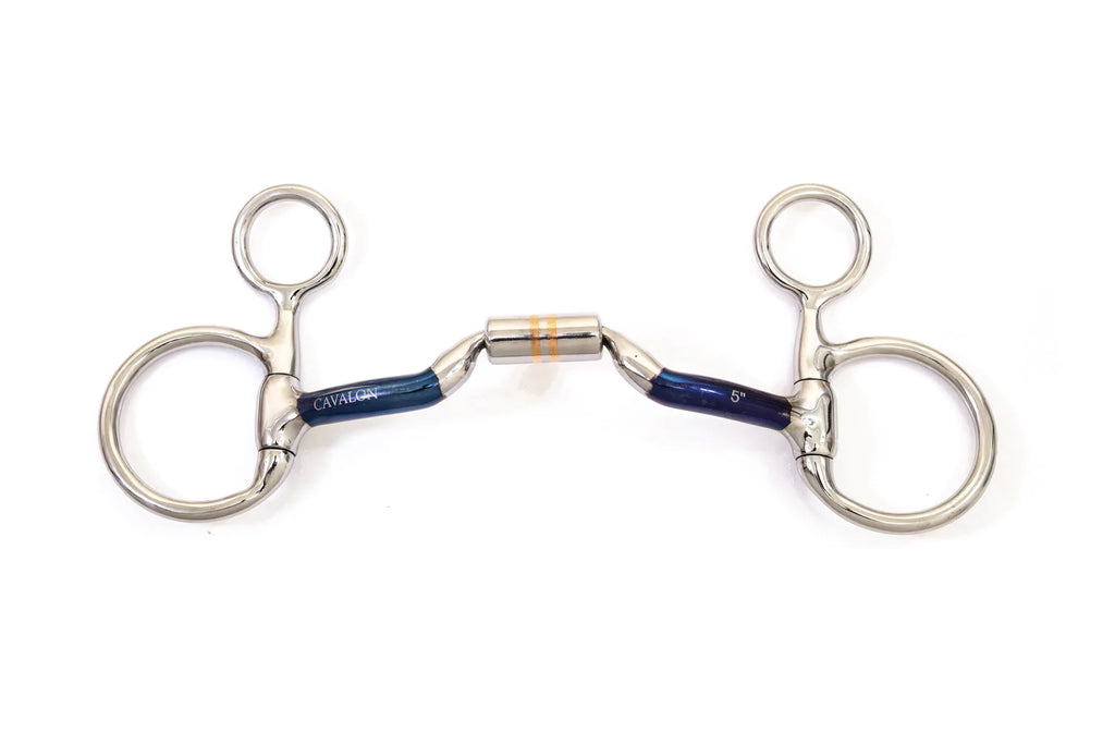 Baucher Sweet Iron Low Port Comfort Snaffle with Copper Barrel -FREE SHIPPING