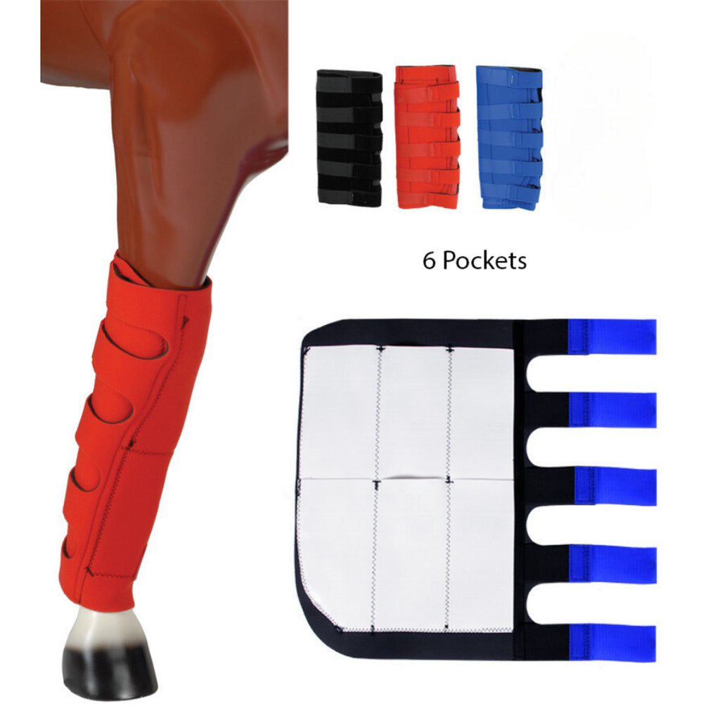 Neoprene Ice Boots 6 Pockets- FREE SHIPPING