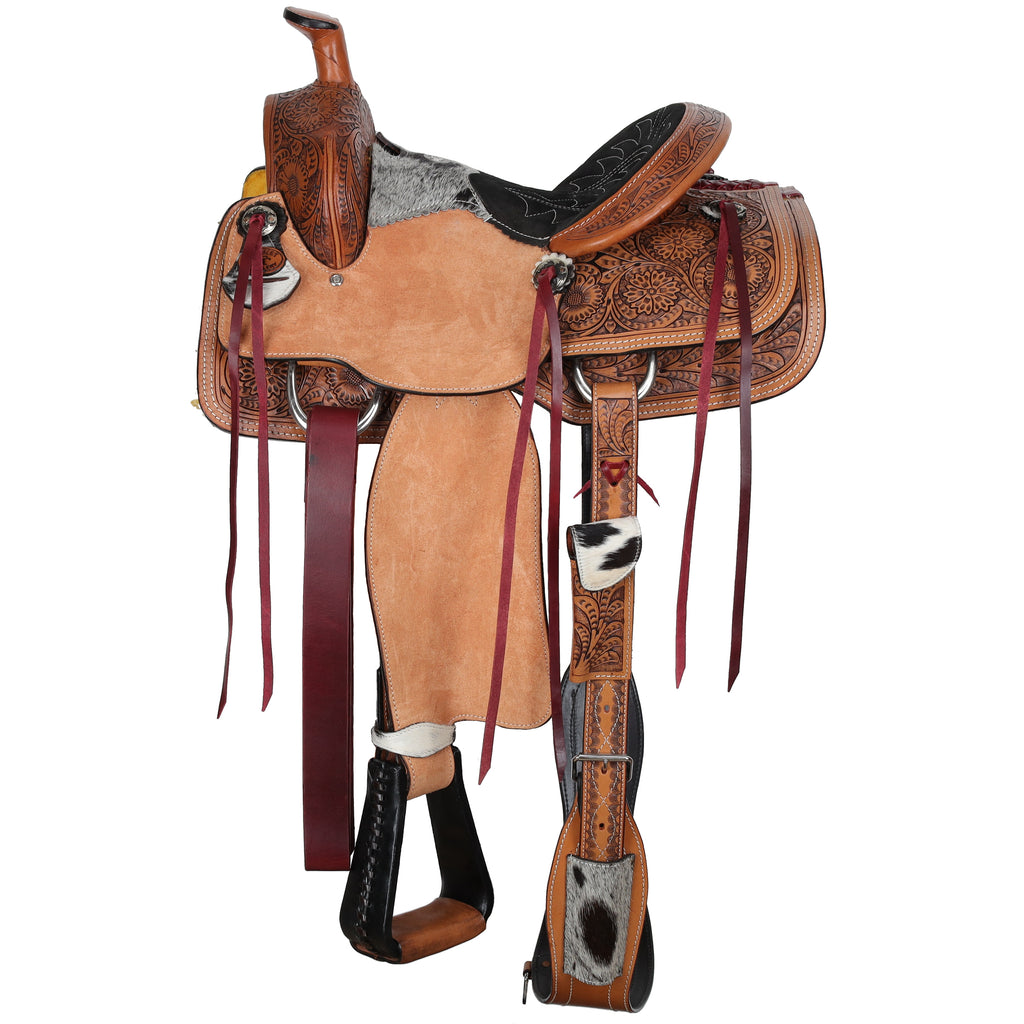 Roper Saddle- 14"- CLASSIC STITCH- FREE SHIPPING