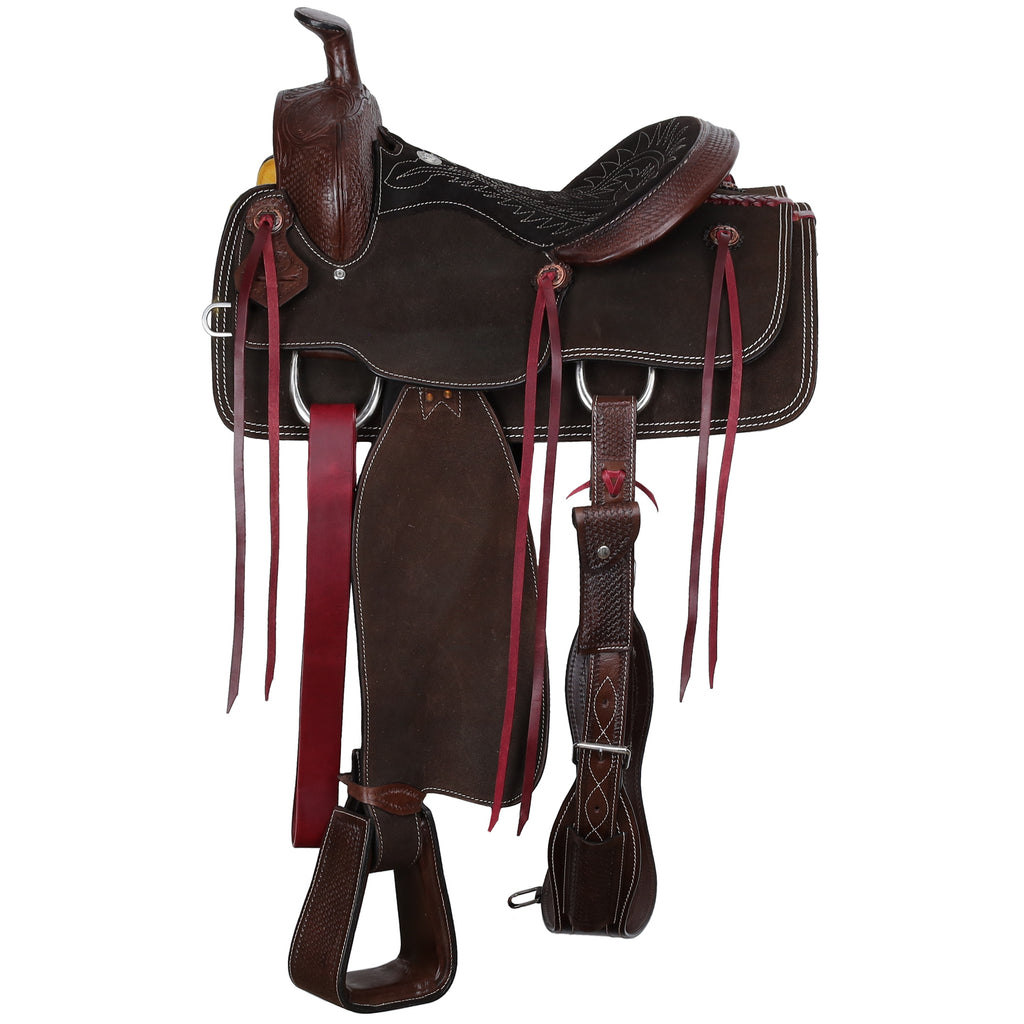 Roper Saddle- 15" -DARK PRAIRIE- FREE SHIPPING