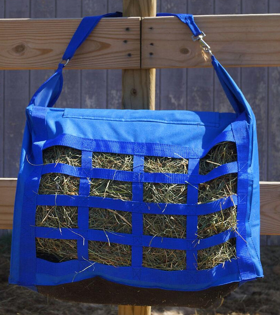 Slow Feed Hay Bag Tote-16 Hole- MANY COLORS -FREE SHIPPING