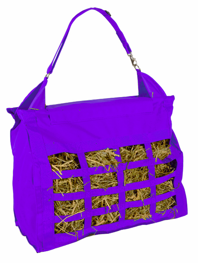 Slow Feed Hay Bag Tote-16 Hole- MANY COLORS -FREE SHIPPING