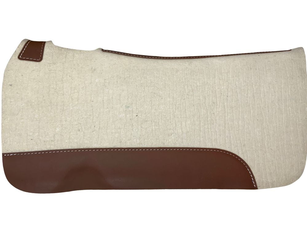 32" x 31" Contoured Mohair Pure Wool Saddle Pad-FREE SHIPPING
