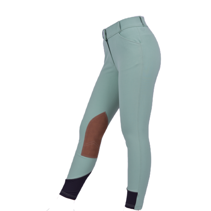 Ladies' Euro Seat Knee Patch Breeches-FREE SHIPPING