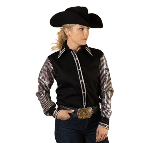 RHC Equestrian New Women's Sateen Lycra Show Shirt-FREE SHIPPING