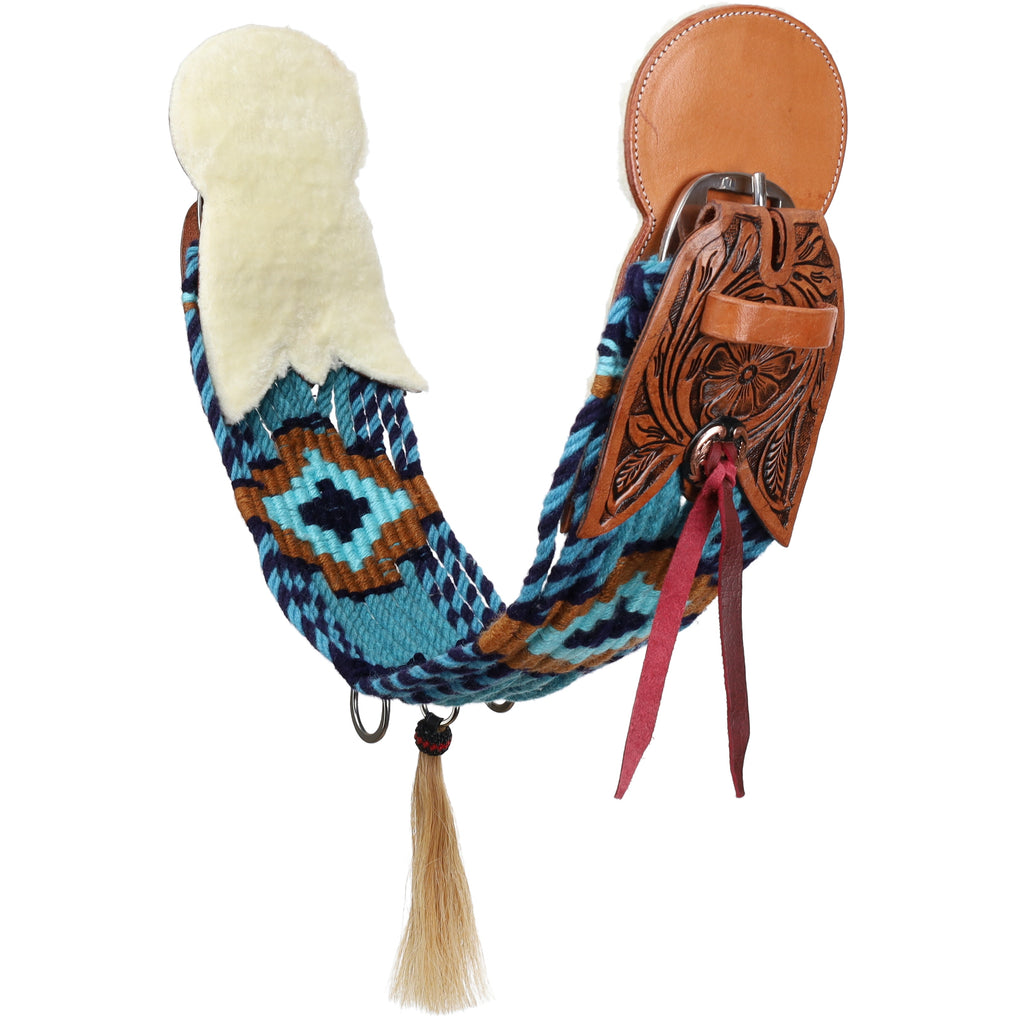 Mohair Wool String Girth with Fleece Padding- MUSTANG MESA- FREE SHIPPING