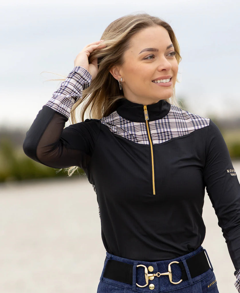 5/A Baker® x Novella® Long Sleeve Sun Shirt- (Black)- FREE SHIPPING