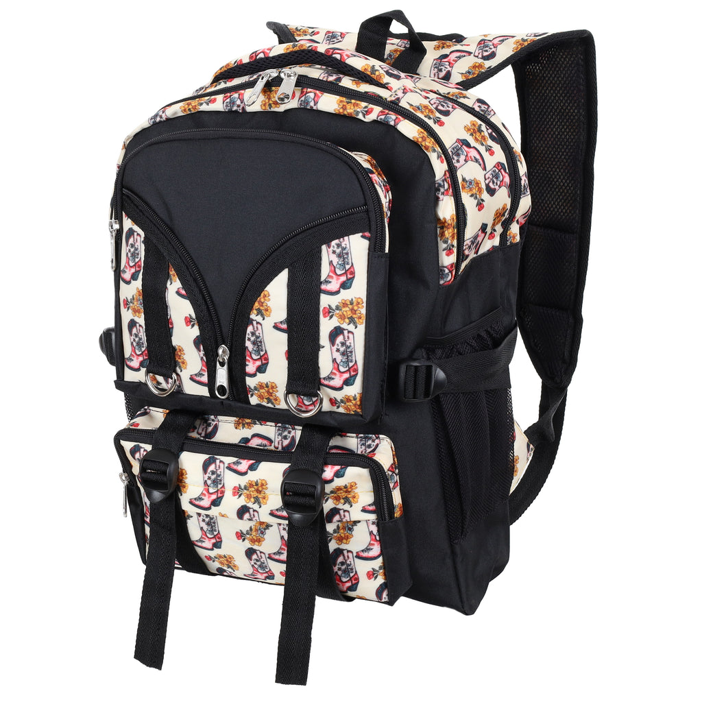 Tactical Backpack- BOOTS IN BLOOM- FREE SHIPPING