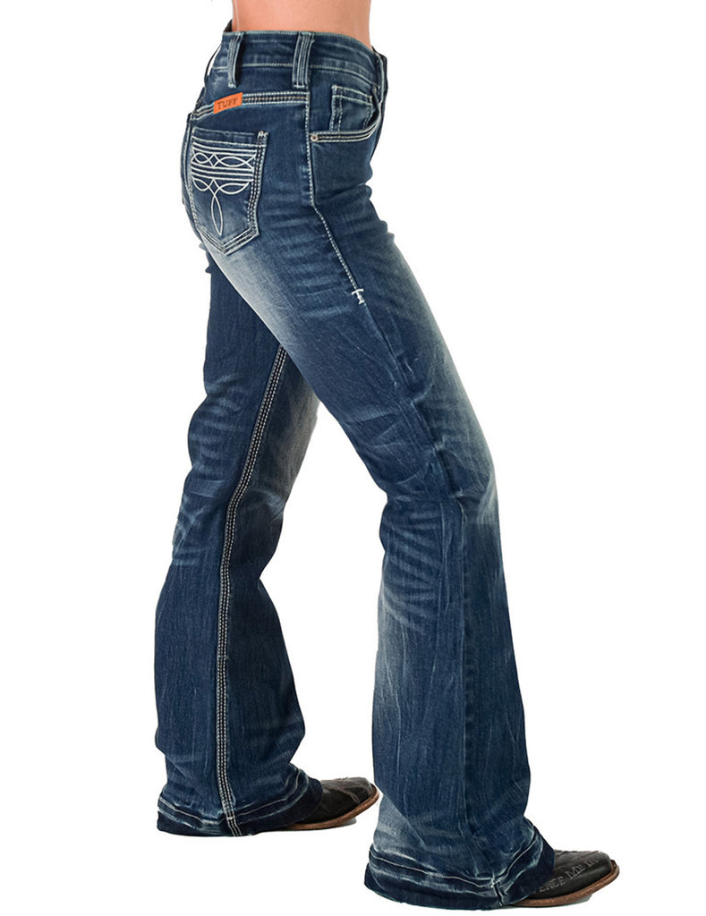 Women's Western Jeans -BOOT-ee TROUSER by COWGIRL TUFF COMPANY-FREE SHIPPING