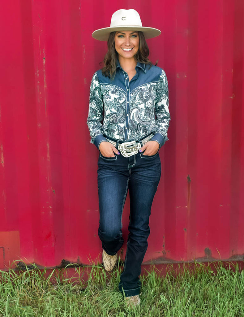 Women's Western Jeans- BOOT STITCH- FREE SHIPPING