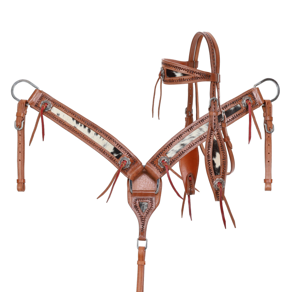 Cattle Drive Browband Headstall and Breastcollar Set-FREE SHIPPING