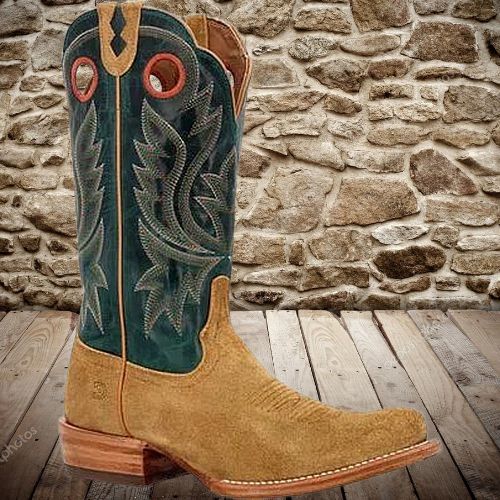Men's PRCA Collection Roughout Western Boot- FREE SHIPPING