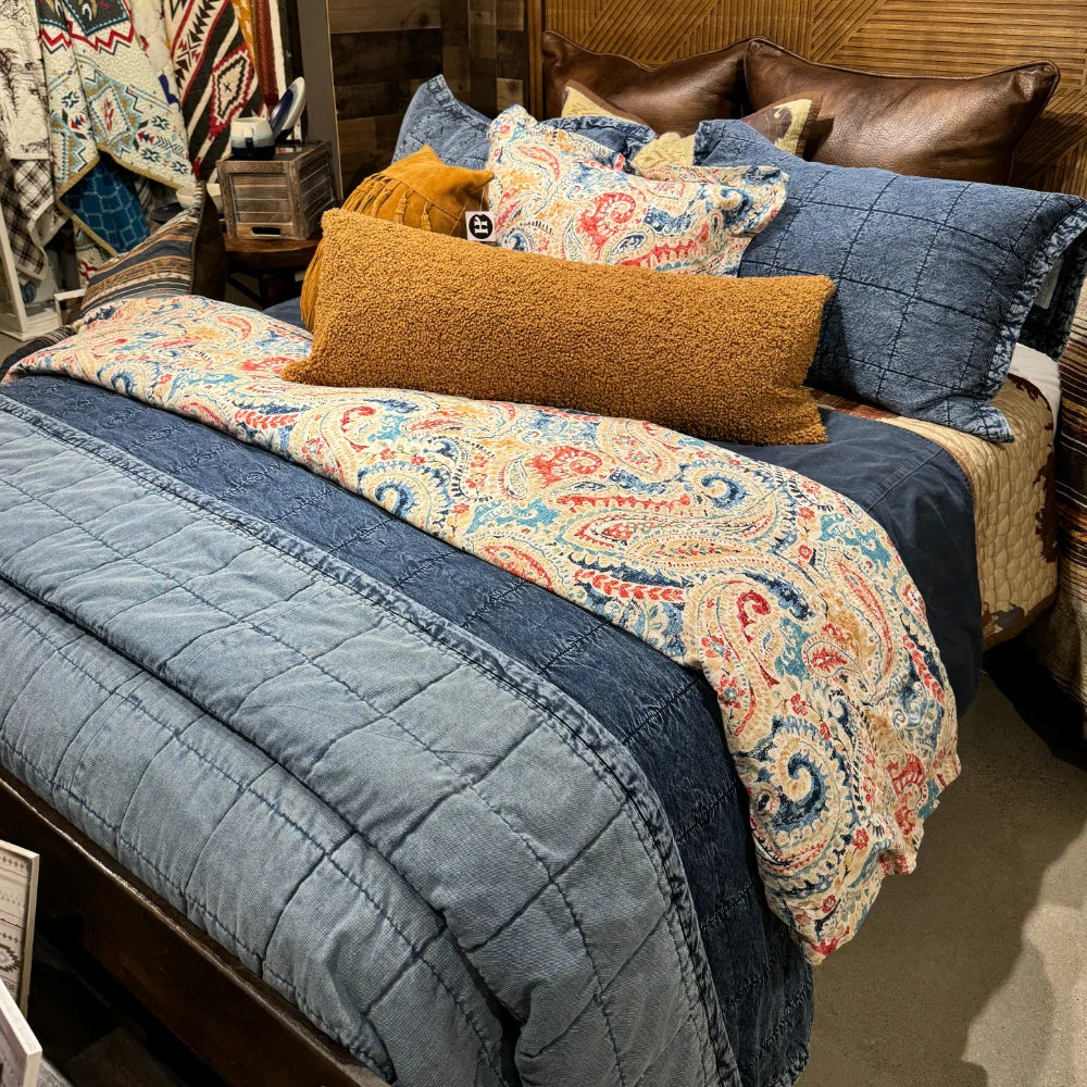 Denim Quilt Set- FREE SHIPPING