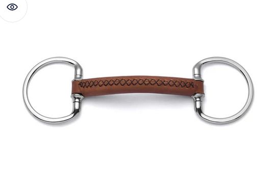 Eggbutt Soft Leather Snaffle - FREE SHIPPING