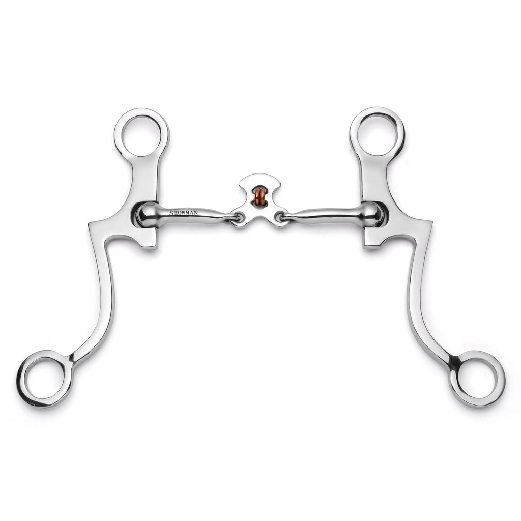 Seven Shank with Floating Spoon Copper Rollers- HORSE BIT- FREE SHIPPING