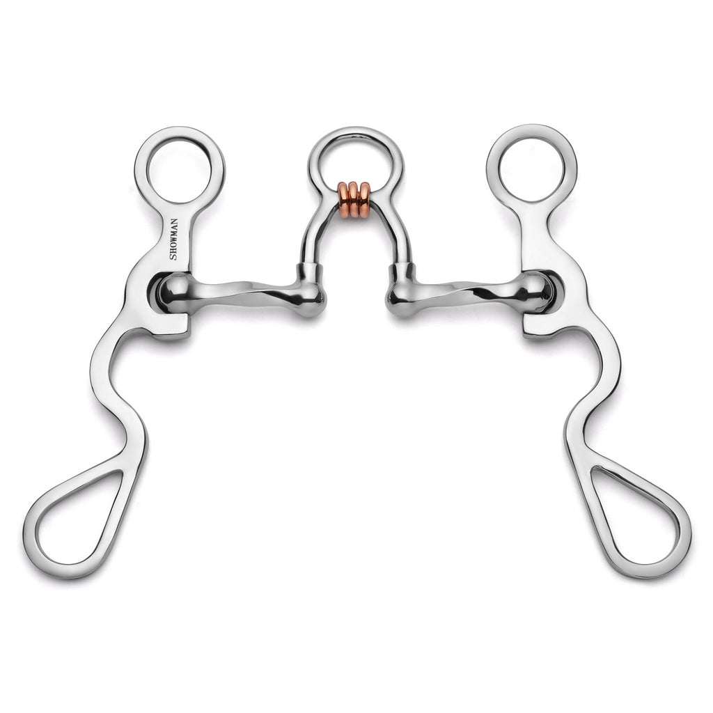 S Shank with Slow Twist Ported Copper Rollers- FREE SHIPPING