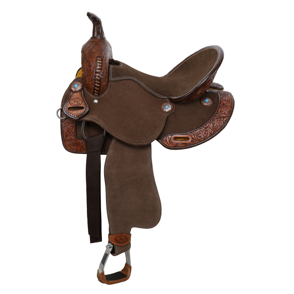 Spinal Relief Barrel  Saddle - 14, 15 Inch- NEW STYLE- FREE SHIPPING