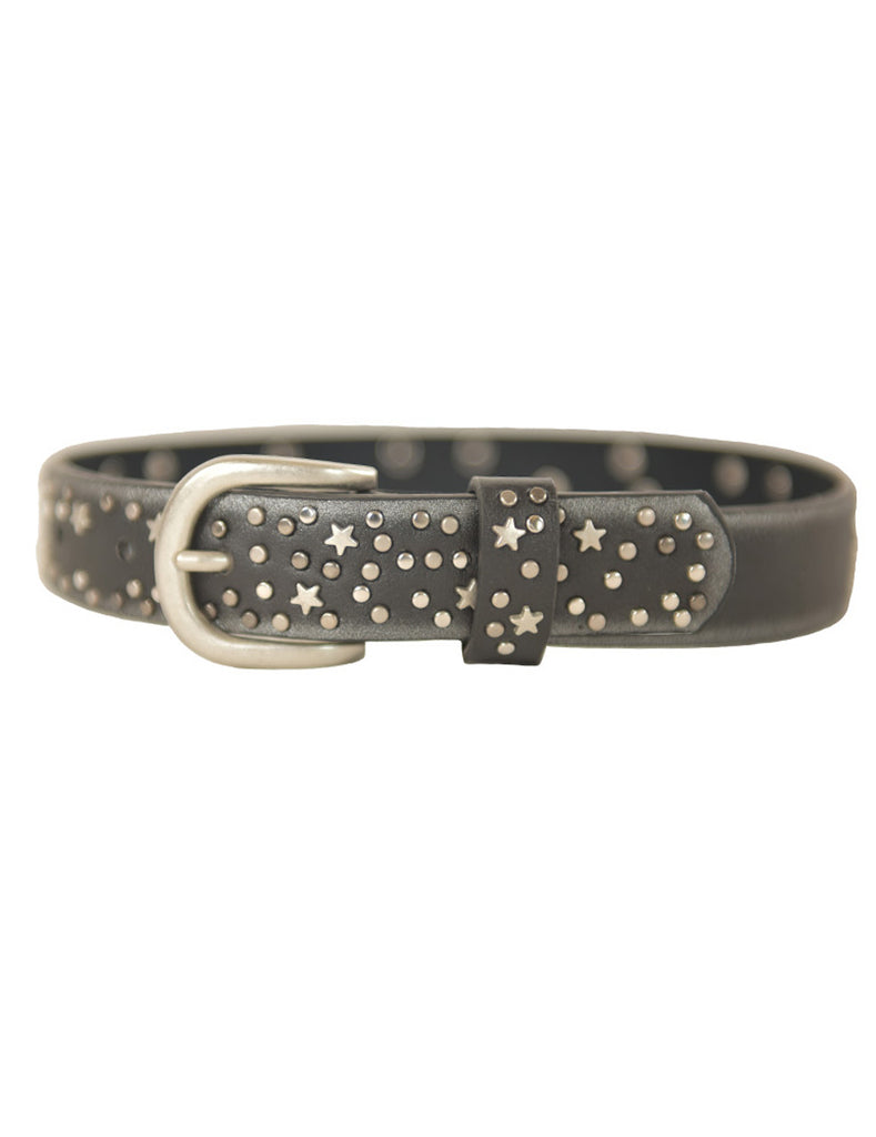 KIDS Studded Brown Star Belt-BLACK OR BROWN- FREE SHIPPING