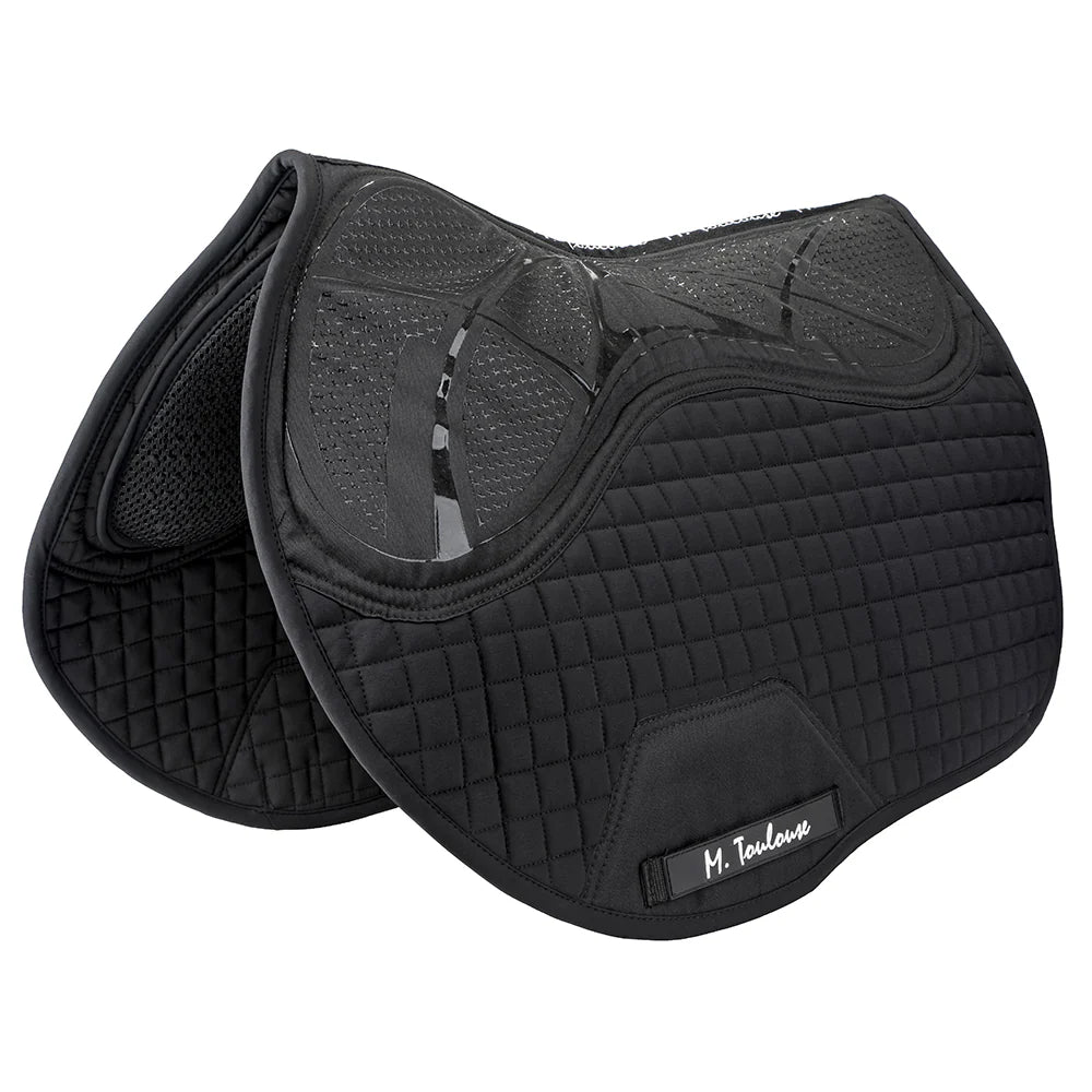 MTL Professional Comfort Flo All Purpose Saddle Pad-BLACK OR WHITE- FREE SHIPPING