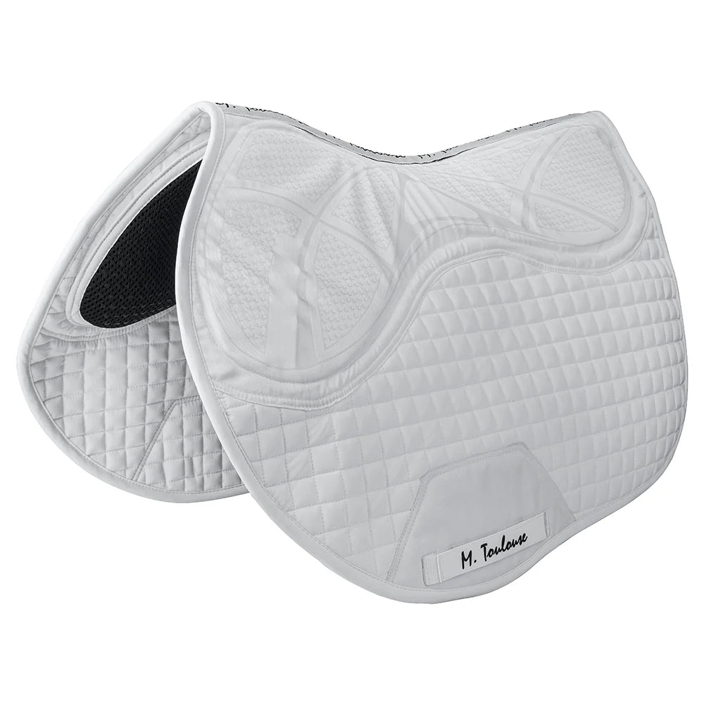 MTL Professional Comfort Flo All Purpose Saddle Pad-BLACK OR WHITE- FREE SHIPPING
