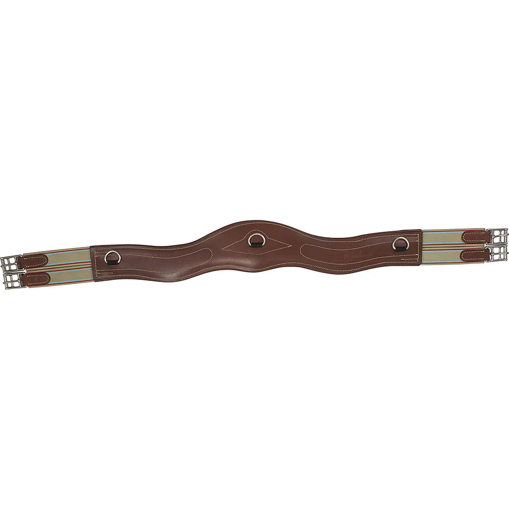 Marcel Toulouse Anatomic Shaped Padded Leather Girth-2 COLORS-FREE SHIPPING