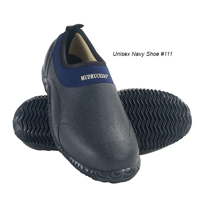 Mudruckers Waterproof Shoes-BLACK OR NAVY - ALL SIZES- FREE SHIPPING
