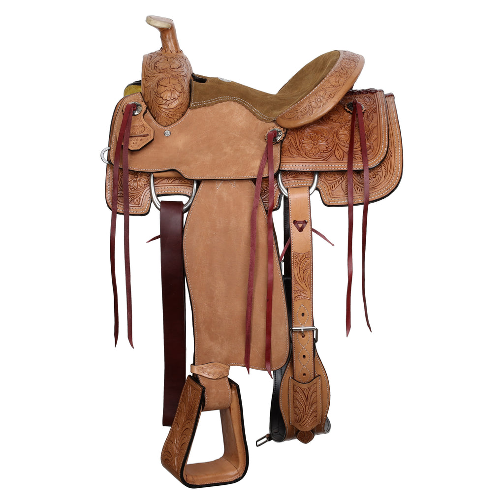 Roper Saddle- 14"- PALOMINO PRAIRIE- FREE SHIPPING