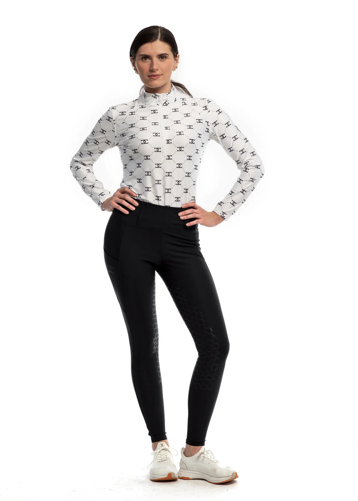 Performance Pull on Breech - Full Seat, Higher Rise, Compression Fabric- FREE SHIPPING