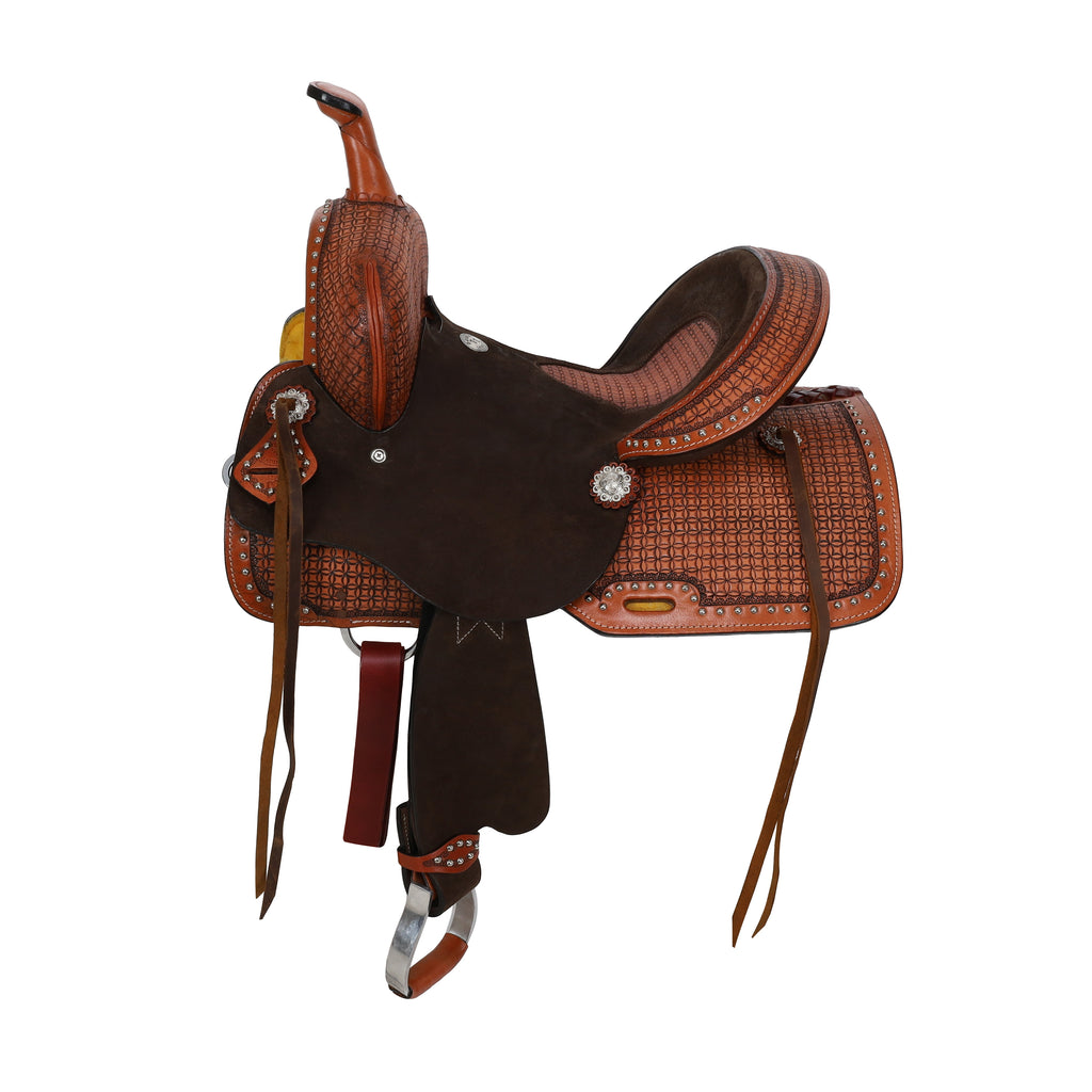 Barrel Saddle - 13" - NEW STYLE PRISCILLA- FREE SHIPPING