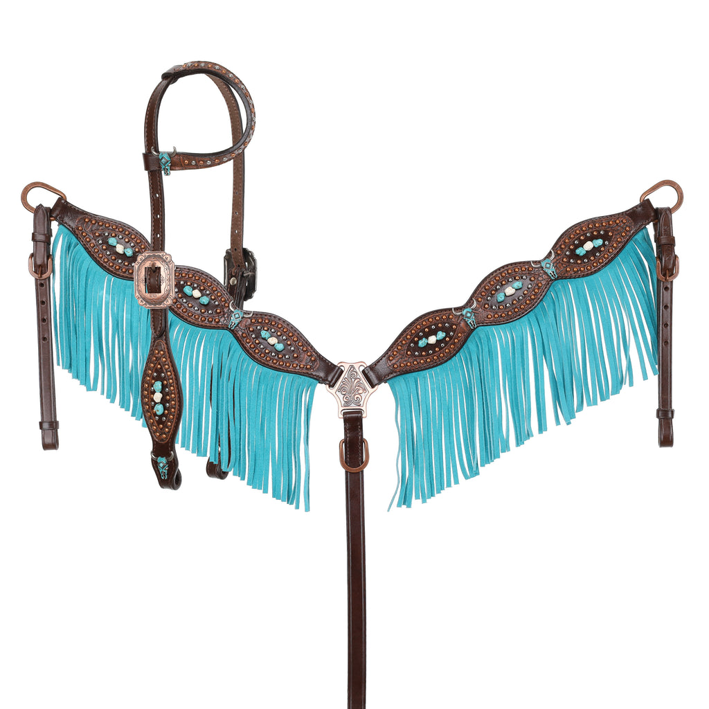 Limited Edition One Ear Headstall and Breastcollar Set- FREE SHIPPING