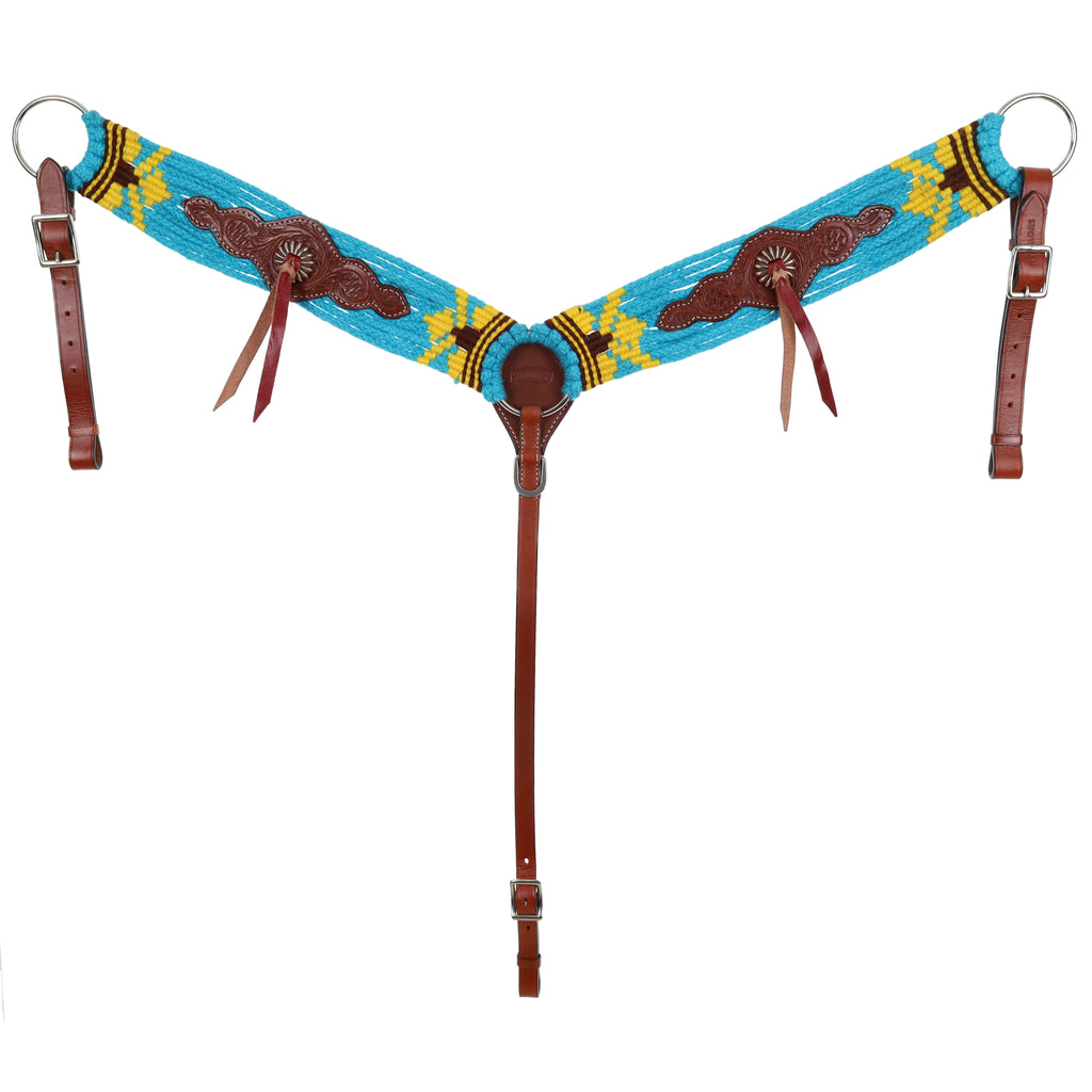 Mohair Breastcollar- SUNLIT SKY- FREE SHIPPING