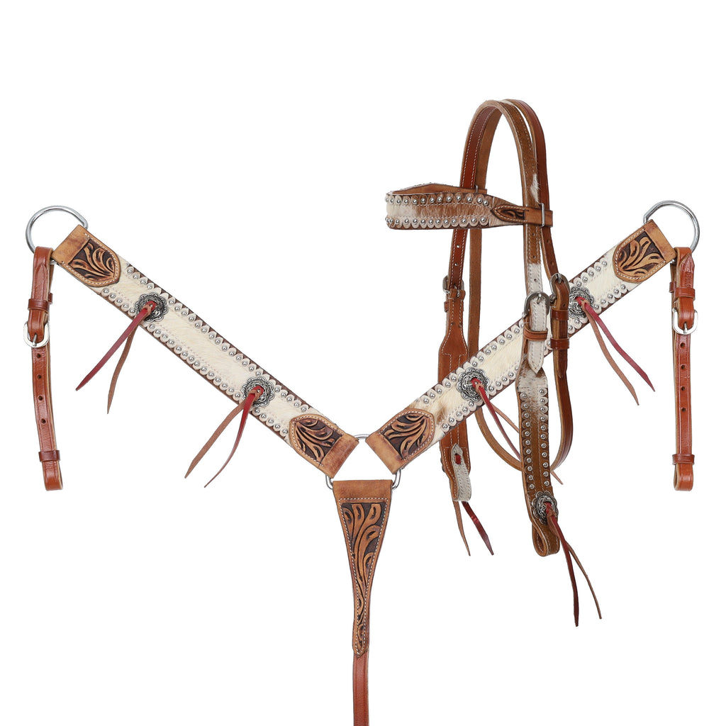 Trailsman Browband Headstall and Breastcollar Set- FREE SHIPPING