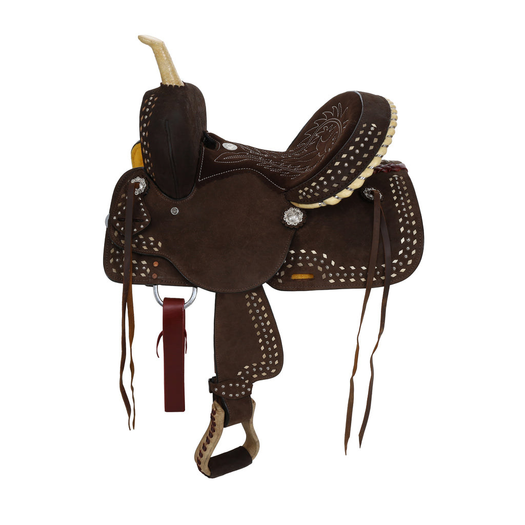 Barrel Saddle - 12" - NEW STYLE- FREE SHIPPING