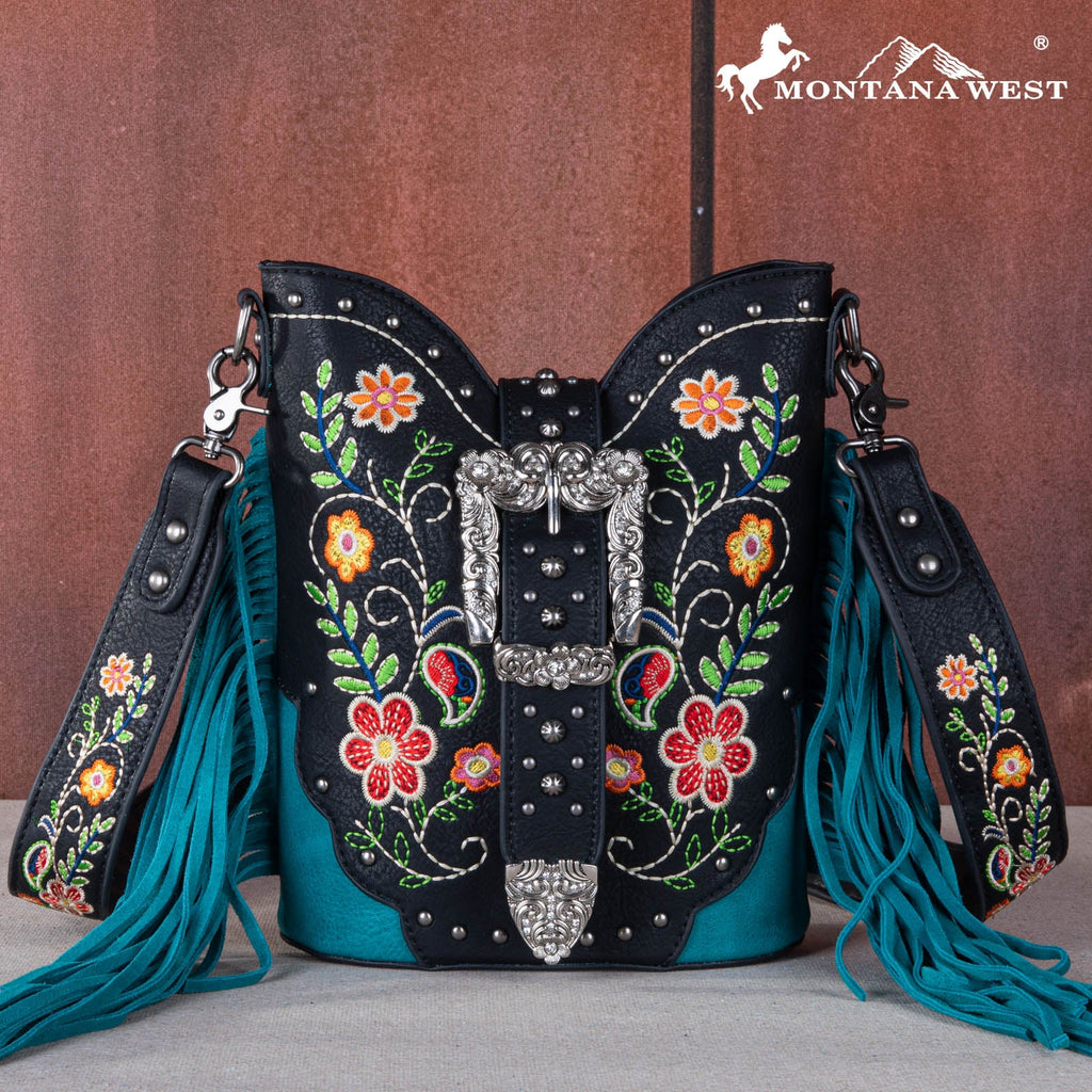 Montana West Buckle Collection Crossbody-4 COLORS- FREE SHIPPING