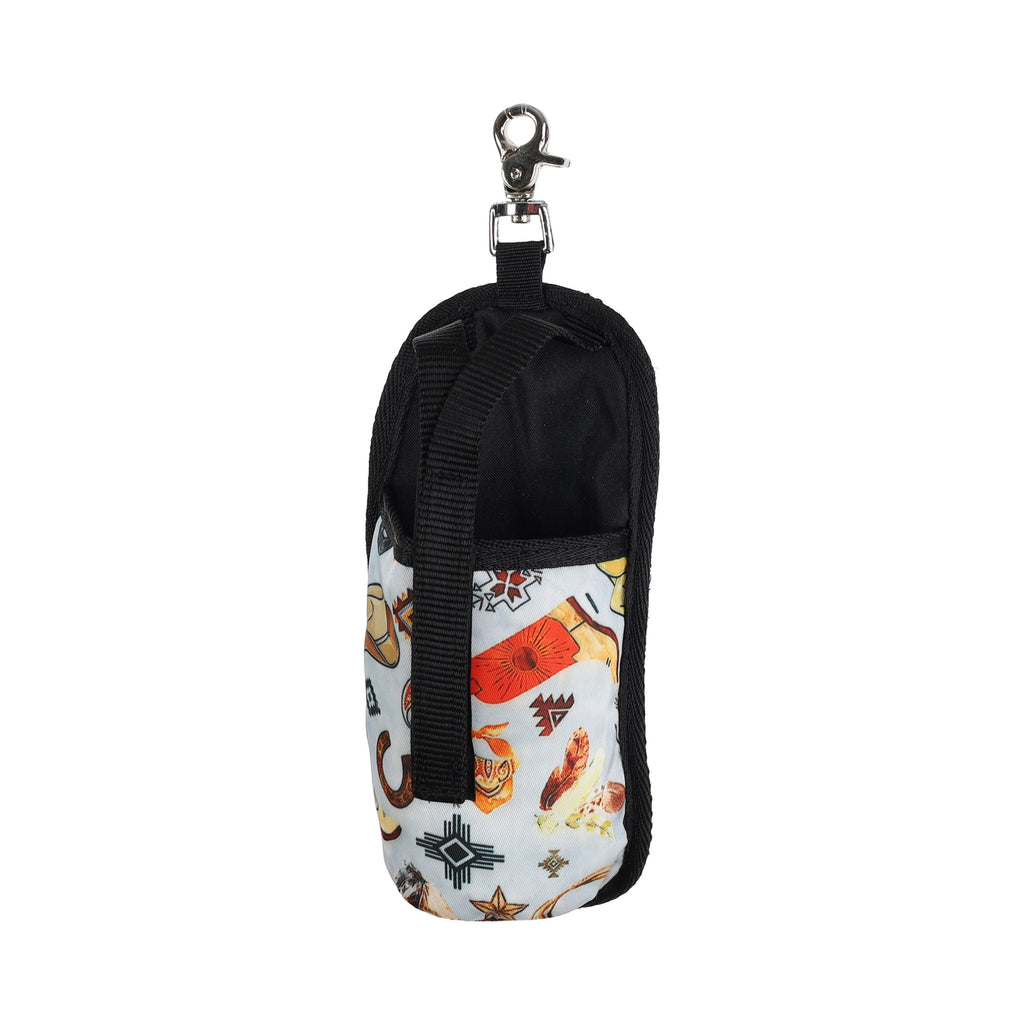 Insulated Nylon Bottle Carrier- WILD WEST- FREE SHIPPING