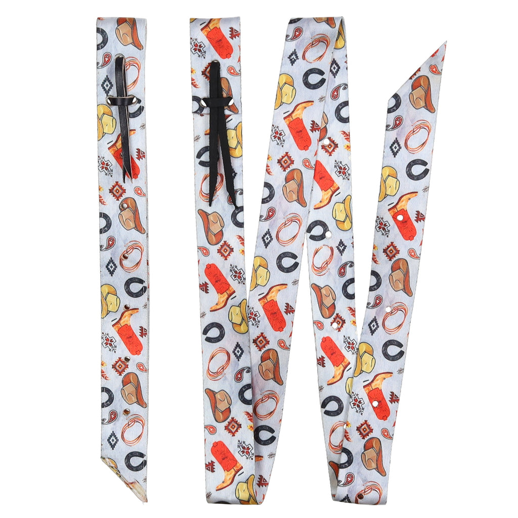 Nylon Tie Strap and Off Billet Set- WILD WEST- FREE SHIPPING