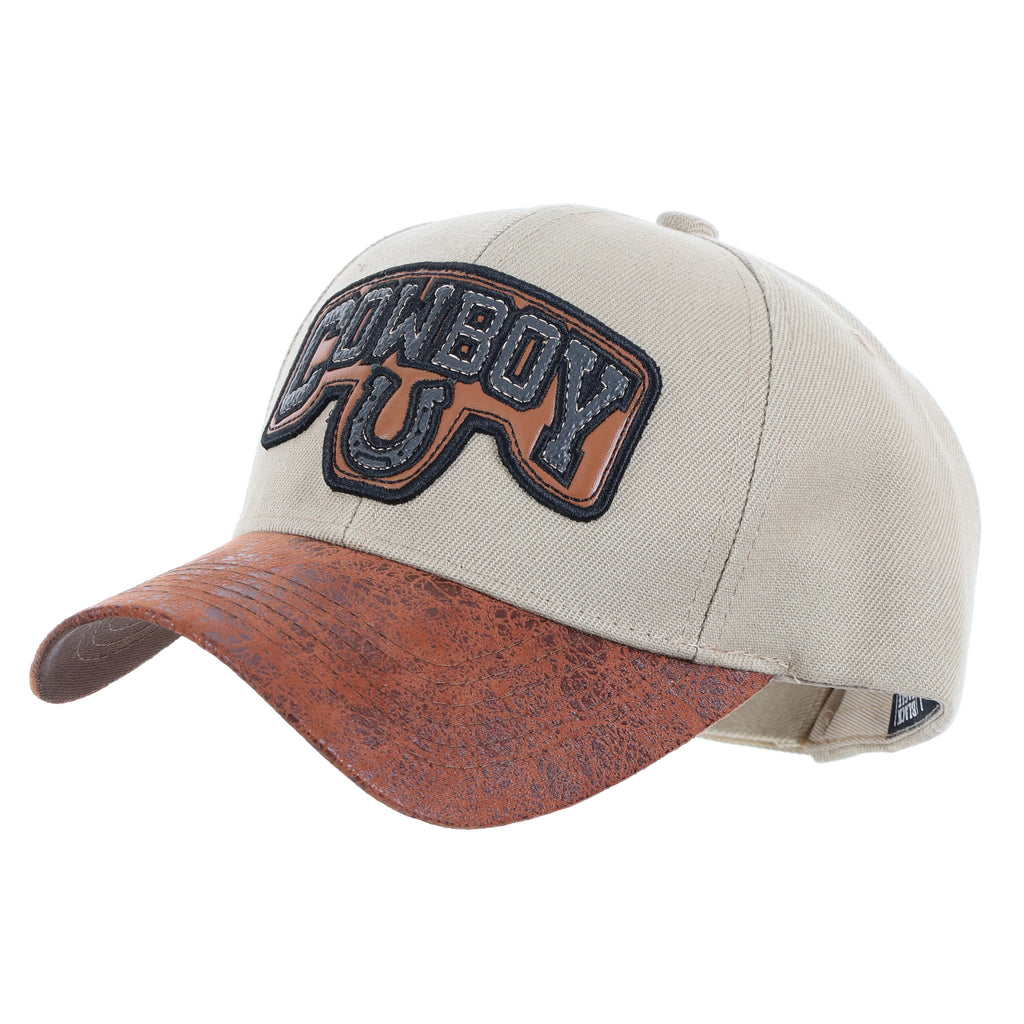 "Cowboy" Patch Baseball Cap- FREE SHIPPING