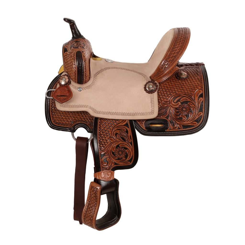 Dakota Barrel Style Saddle - 13 Inch-FREE SHIPPING