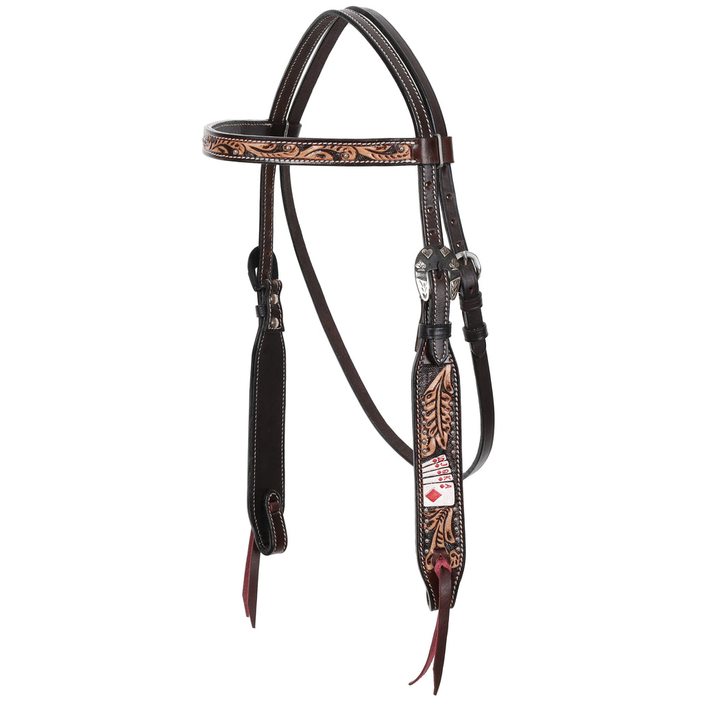 Diamond Flush Browband Headstall- FREE SHIPPING