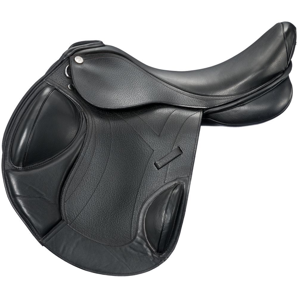 EVENTING SADDLE WITH ADJUSTABLE GULLET-BLACK OR BROWN-ALL SIZES-FREE SHIPPING