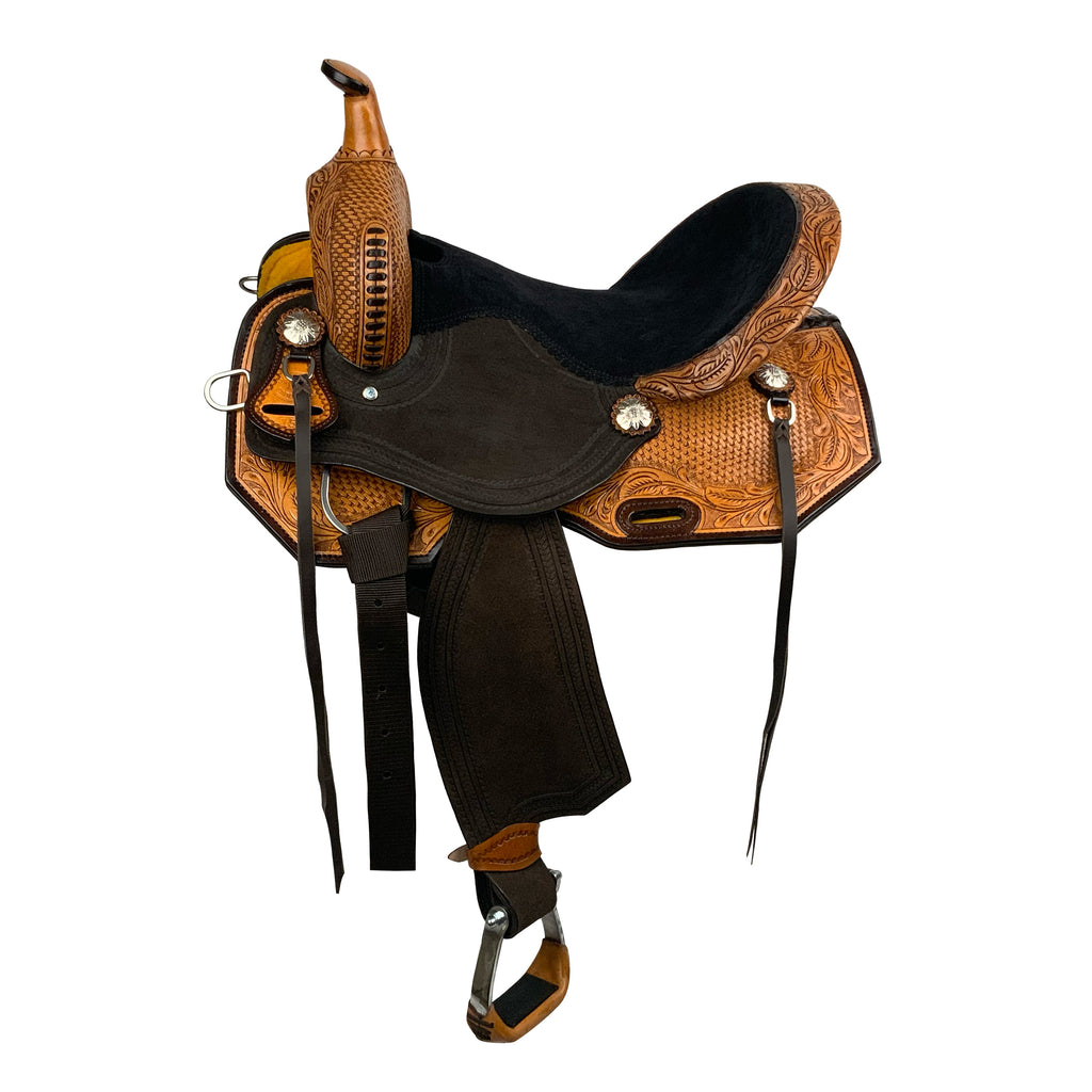 Frontier Barrel Saddle - 14, 15, 16 Inch- FREE SHIPPING