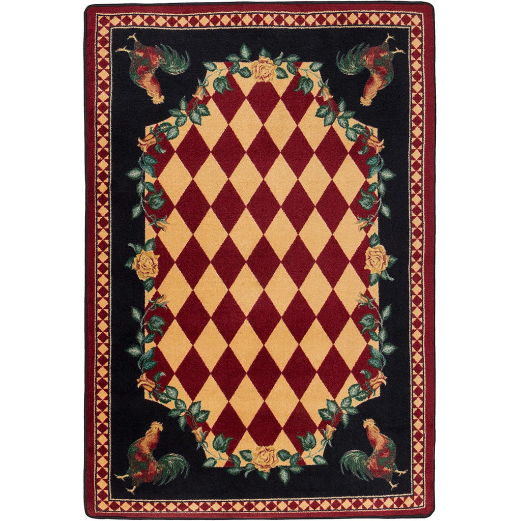 Western/Country Rug-Made In The USA- SHIPPING INCLUDED IN PRICE