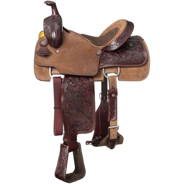 Silver Royal Redford Roping Saddle-5 YEAR ROPING WARRANTY-FREE SHIPPING