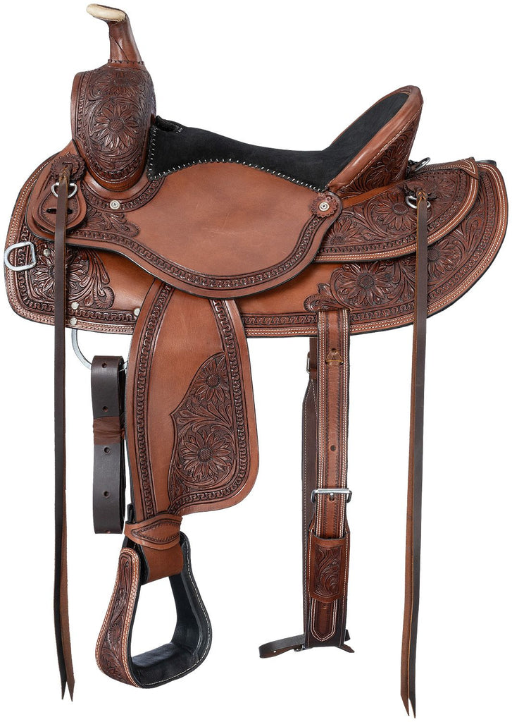 Silver Royal Wellington Wide Tree Saddle- 15", 16", 17"- FREE SHIPPING