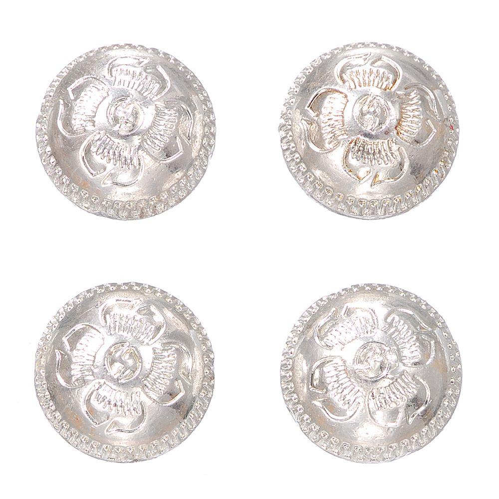 NUMBER MAGNETS SILVER CONCHO