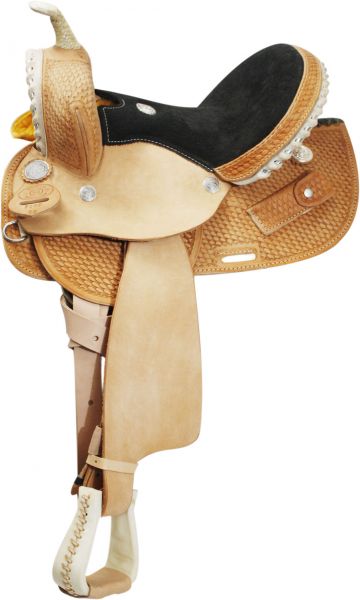Circle S Round Skirted Barrel Saddle -FREE SHIPPING