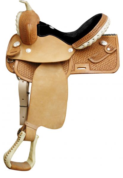 Circle S Square Skirted Barrel Saddle-FREE SHIPPING