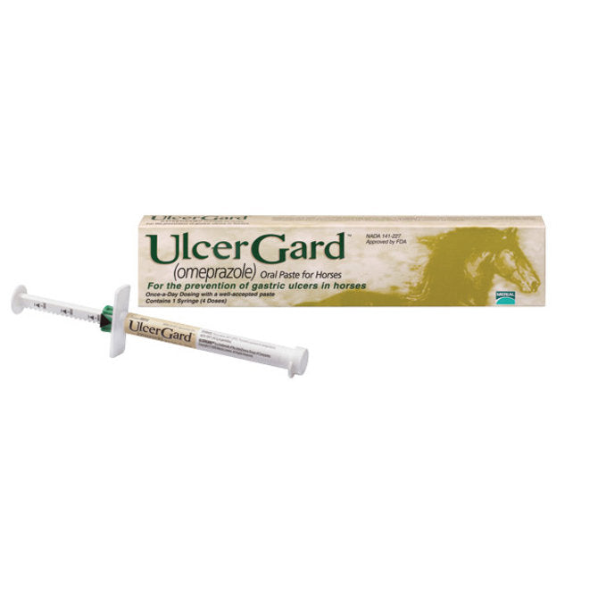 UlcerGard (Omeprazole) Oral Paste for Horses-4 DOSE- FREE SHIPPING