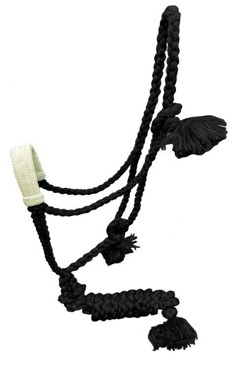 Woven Nylon Mule Tape Halter Rawhide Braided Noseband-MANY COLORS-FREE SHIPPING