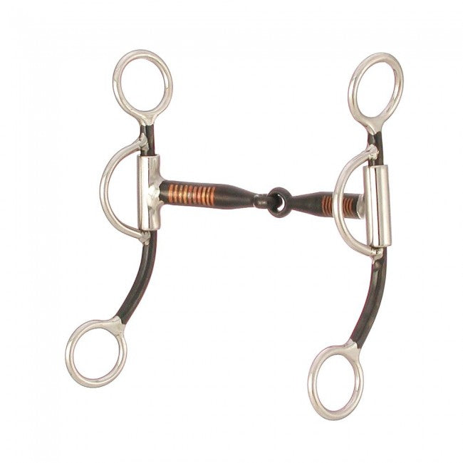 Kelly Silver Star Kelly Training Snaffle - Stainless Steel - 5" mouth